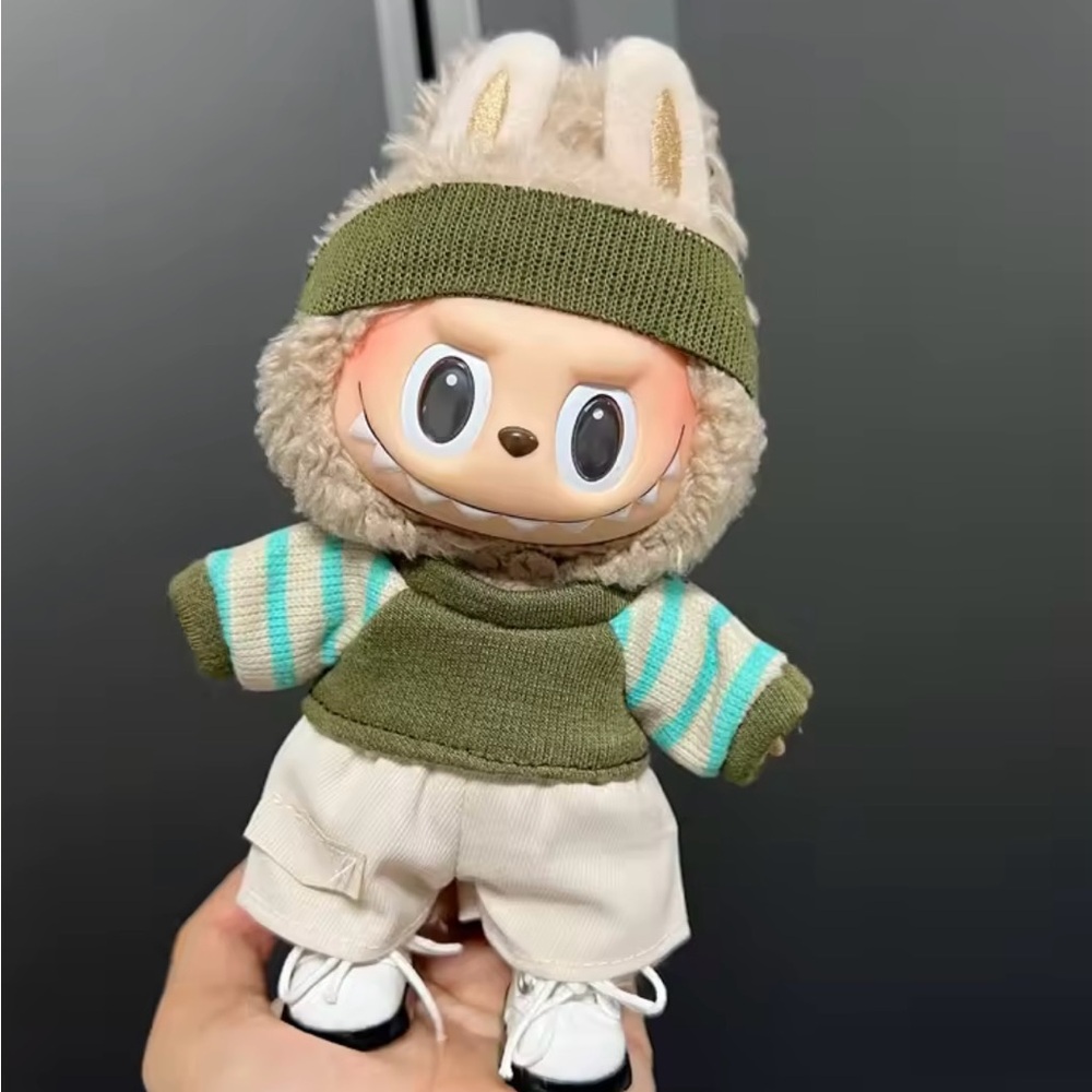 Labubu Green Outfit no shoes included